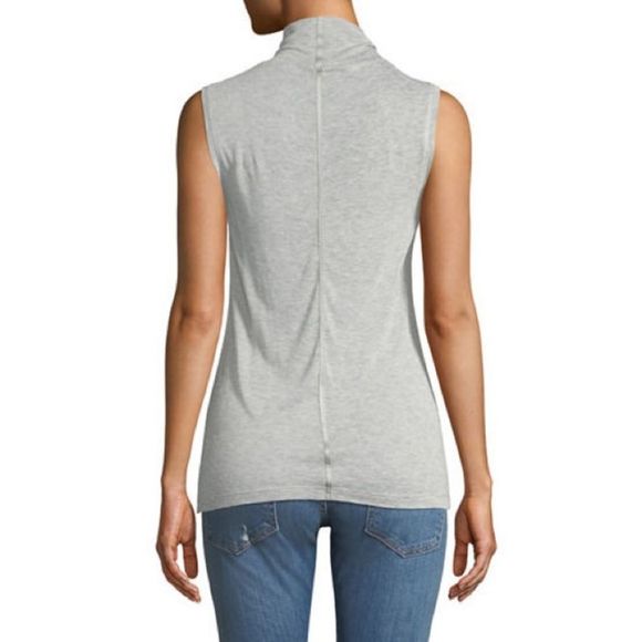 rag & bone Briony sleeveless turtleneck top L NWT - Picture 2 of 8